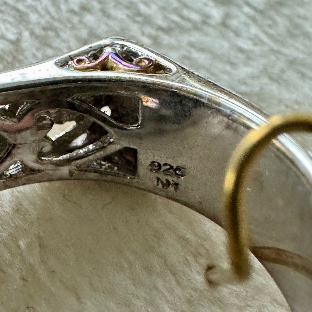 Michael Valitutti Gems En Vogue 24k Gold Over Silver Smokey Quartz N Citrine - 7 - Picture 8 of 13